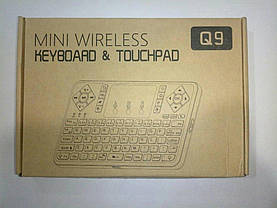 Бездротова клавіатура міні клавіатура Q9, фото 3