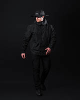 Тактический комплект (Куртка ветровка Траектория, Брюки карго тактические Basic, Панама тактическая Techwear)
