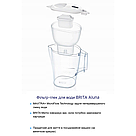 Фільтр-глечик для очищення жорсткої води Brita Aluna XL 3,5 л Білий + змінні картриджі 6 шт, фото 2