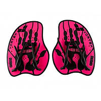 Лопатки для плавания VORTEX EVOLUTION HAND PADDLE Arena 95232-095-M, розовый, черный, World-of-Toys