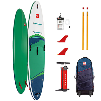 Сапборд Red Paddle Co Voyager MSL 12'6" 2024 — надувна дошка для САП серфінгу, sup board
