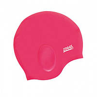 Шапочка для плавания Ultra-fit Silicone Cap Zoggs 300767.PK, розовая, Vse-detyam