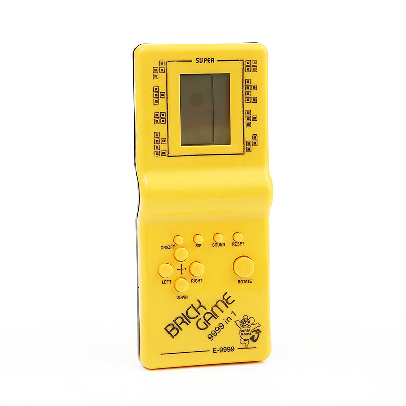 Портативна гра тетріс Brick Game E-9999-C Yellow