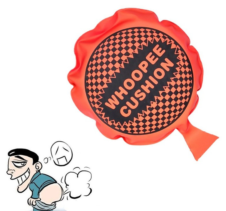 Іграшка прикол Подушка пердушка Whoopee Cushion Red