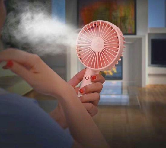 Акумуляторний міні вентилятор Handy Mini Fan Rose