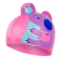 Шапка для плавания KOALA PRT CHARACTER CAP IU Speedo 8-12240D681 розовый, пурпурный, OSFM, Time Toys