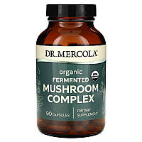 Органический гриб Чага, Organic Chaga Mushroom, Dr. Mercola, 90 таблеток