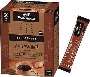 Ajinomoto AGF Professional Premium Coffee кава розчинна в стіках по 1,8 г 50 шт