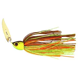 Westin Bladebite V2 Tungsten Bladed Jig 2/0 9g Brown Chartreuse (177281) P076-634-009