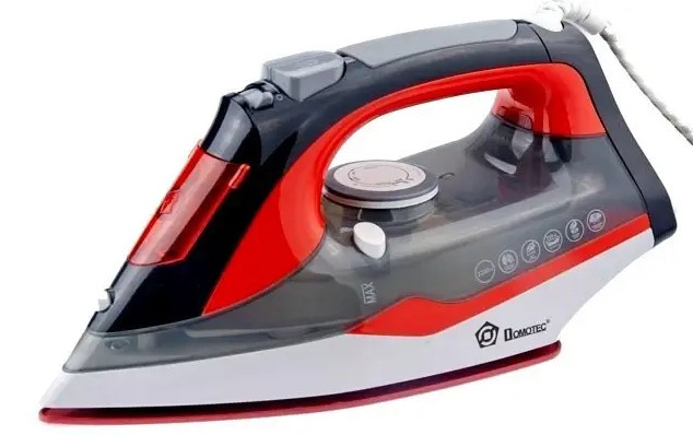 Електрична парова праска Domotec MS 2202, з керамічною підошвою, самоочищення, паровий удар, фото 1