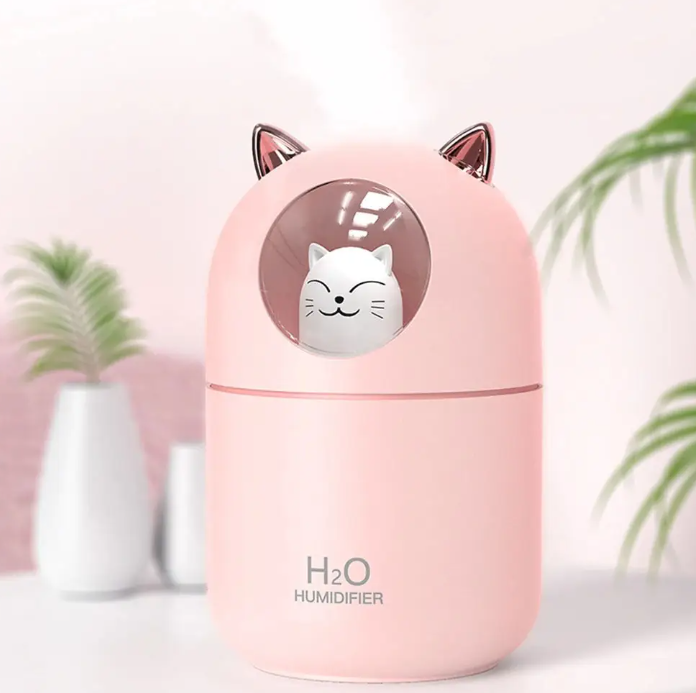 Дифузор зволожувач повітря ароматизатор Humidifier H2O CAT Rose, фото 1