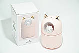 Дифузор зволожувач повітря ароматизатор Humidifier H2O CAT Rose, фото 3