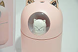 Дифузор зволожувач повітря ароматизатор Humidifier H2O CAT Rose, фото 4