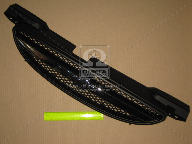 Решітка радіатора Шевроле Авео Т200 CHEVROLET AVEO T200 2004-2006 (пр.о TEMPEST), фото 1