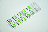 Батарейка T&E AG4 LR626 1,55V, Alkaline, Blister, фото 5