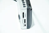 Радіоприймач акумуляторний з USB TF GOLON RX-6622 Silver, фото 7
