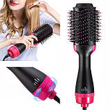 Щітка фен для укладки волосся One Step Hair Dryer and Styler, фото 8