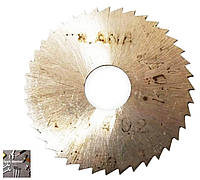 Фреза дисковая отрезная Ф 37*0.2*10 мм Z40 Р6М5 Pilana