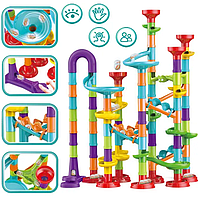 Дитячий конструктор Marble Run 113 елем,гірка - лабіринт,кулькова доріжка