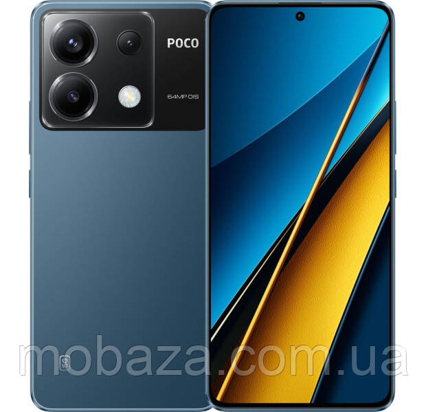 Смартфон Poco X6 5G 12/512GB Blue