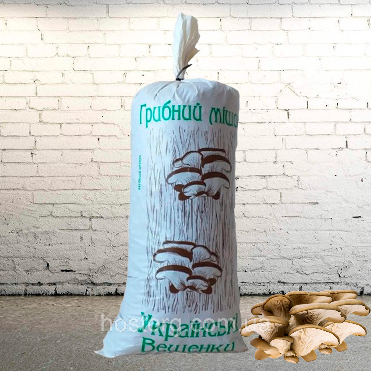 Грибний мішок для вирощування "Українська Глива"