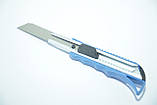 Ніж канцелярський LINAI Blue посилений 18 мм, фото 3