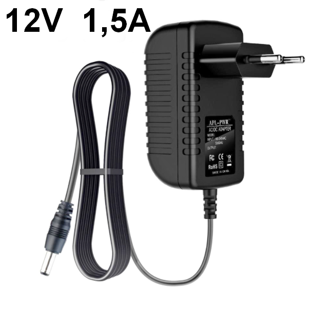 Блок живлення 12V 1,5A 5.5*2.5mm Блок питания адаптер