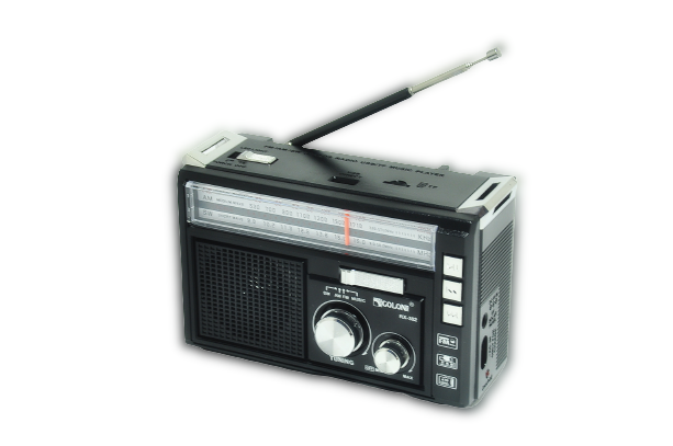 Радіоприймач з ліхтарем Golon RX-382 Black, фото 1