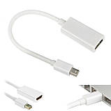 Перехідник Mini DisplayPort HDMI адаптер переходник Thunderbolt, фото 2