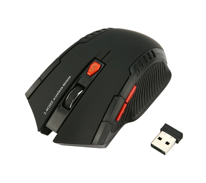 Безпровідна мишка UKC 1600DPI 2.4GHz Black, фото 1