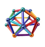 Магнітний конструктор Neocube Neo 36 деталей різнокольоровий, фото 2