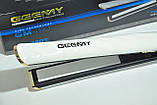 Плойка випрямляч для волосся Geemy GM-490 White, фото 4