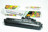 Вакууматор вакуумний пакувальник Vacuum Sealer Black, фото 3