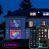 Розумна смарт-гірлянда з керуванням через смартфон та пульт Faify Lights 400 LED 2x2 метри, фото 5