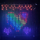 Розумна смарт-гірлянда з керуванням через смартфон та пульт Faify Lights 400 LED 2x2 метри, фото 9