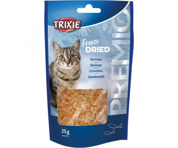 Ласощі для котів Trixie Premio Freeze Dried Shrimps креветки сушені 25 г