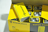 Батарейка крона Enerlight 6F22 9V, фото 3