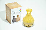 Дифузор зволожувач повітря Altrasonic Aroma Humidifier Wood, фото 3