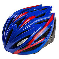 Шлем для велосипеда синий