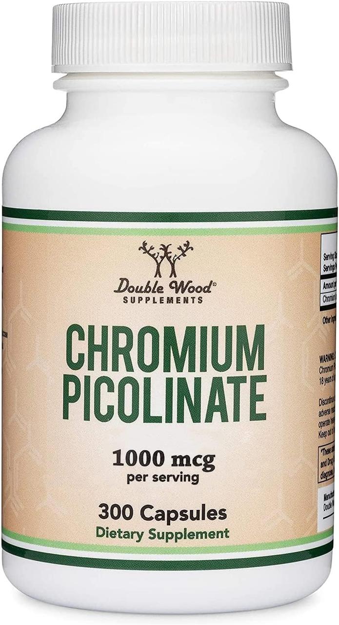 Double Wood Chromium Picolinate / Хром піколінат 300 капсул