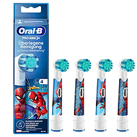 Насадка для зубной щетки Oral-B EB10 Stages Power Marvel Spider-Man 4 шт насадки на детскую щетку Спайдермен