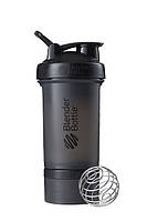 Шейкер BlenderBottle ProStak 22oz/650ml з 2-ма контейнерами Black