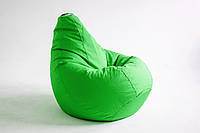 Кресло мешок Зеленое 4ХL 110х150 см , пуфик груша Зеленое