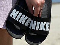 Nike Slides Big Logo Black