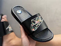 Nike Benassi Black logo