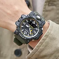 Мужские оригинальные наручные водонепроницаемые  часы Casio Касио G-SHOCK GG-B100Y-1AER Mudmaster