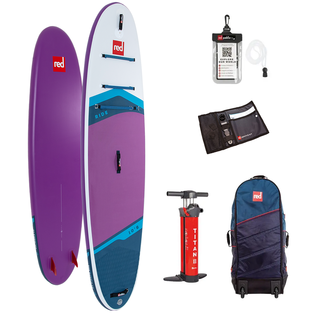 Сапборд Red Paddle Co Ride 10'6" Purple MSL 2024 — надувна дошка для САП серфінгу, sup board, фото 1