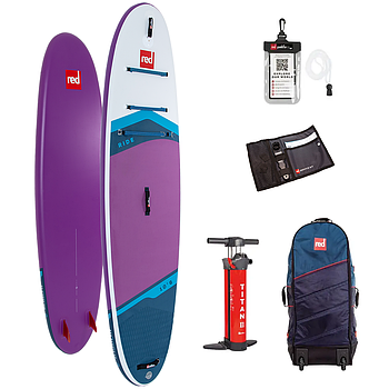 Сапборд Red Paddle Co Ride 10'6" Purple MSL 2024 — надувна дошка для САП серфінгу, sup board