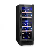 Винний холодильник під забудову на 53 лKlarstein Vinovilla 17 Duo Onyx Edition
