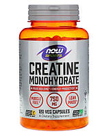 Креатин NOW Foods Creatine Monohydrate 750 mg 120 caps